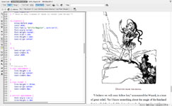 Dorothy and the Wizard in Oz Sample